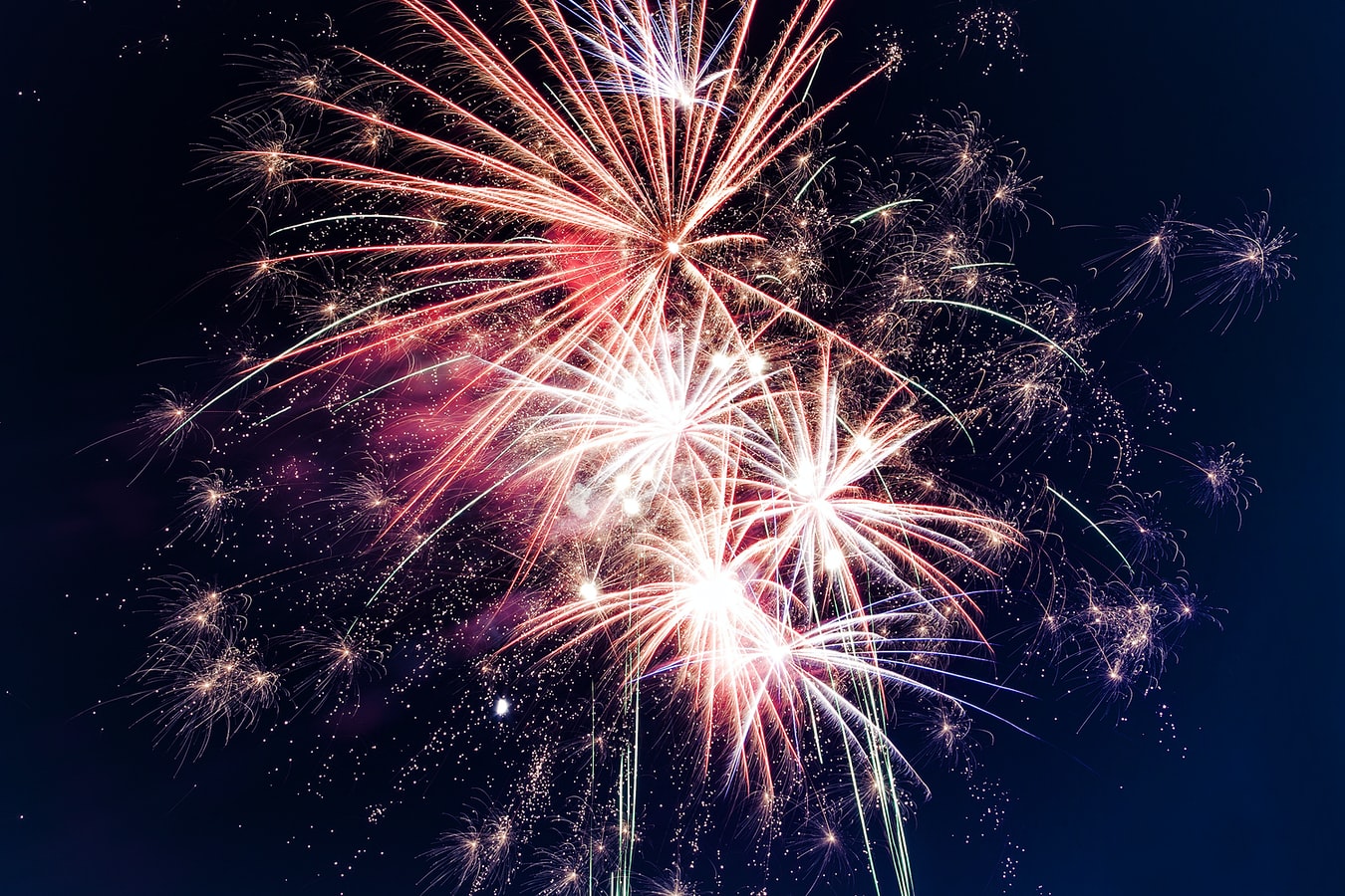 Fireworks Show on Blackwater Sound